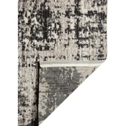 Tapis extérieur en polypropylène Catania noir 170x120 cm