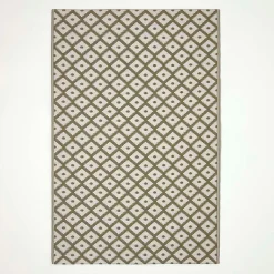 Tapis extérieur terrasse réversible - Tapis de jardin imperméable et résistant UV - May - Gris - 150x240 cm - HOMESCAPES