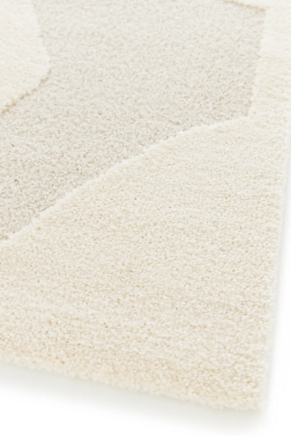 Tapis formes géométriques Cocoon beige L.170 x l.120 cm Balta