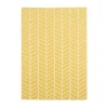 Tapis GoodHome cocoon jaune 120 x 170 cm