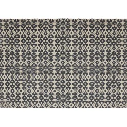 Tapis imprimé Gris en coton 60x90 - Multicolore- Atmosphera
