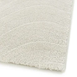 Tapis intérieur - Nazaré - Lignes écru et beige naturel - 80 x 150 cm