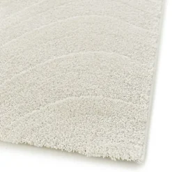 Tapis intérieur - Nazaré - Lignes écru et beige naturel - 80 x 150 cm