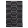 Tapis intérieur absorbant Bromberg imprimé géométrique gris L.120 x l.80 x ep.0,5 cm GoodHome