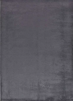 Tapis intérieur ATTICGO anthracite rectangulaire uni 80x150 cm CORALINE