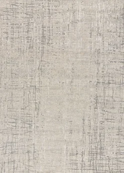 Tapis intérieur ATTICGO argent rectangulaire abstrait 133x190 cm SENSATION
