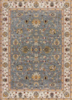 Tapis intérieur ATTICGO argent rectangulaire classique 200x290 cm CLASSIC