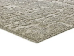 Tapis intérieur ATTICGO argent rectangulaire scandinave 140x200 cm LIMA