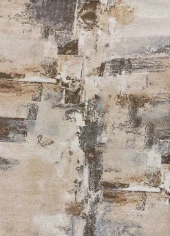 Tapis intérieur ATTICGO beige rectangulaire abstrait 140x200 cm AYDIN