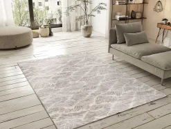 Tapis intérieur ATTICGO beige rectangulaire abstrait 140x200 cm CLASS