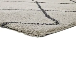 Tapis intérieur ATTICGO blanc rectangulaire éthnique 80x150 cm ATLAS