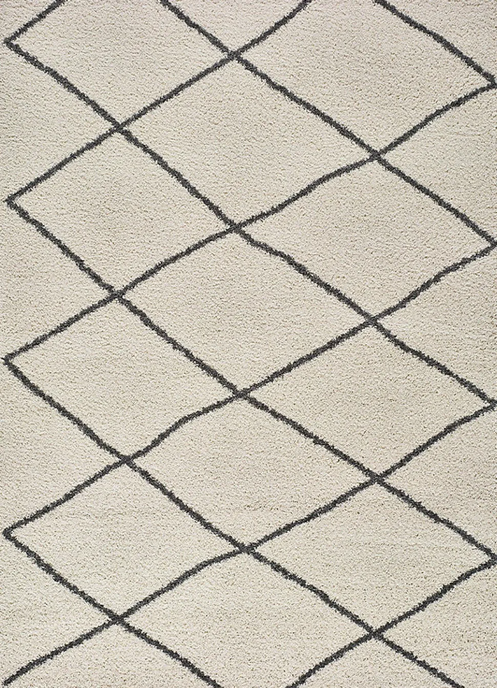 Tapis intérieur ATTICGO blanc rectangulaire éthnique 133x190 cm ATLAS