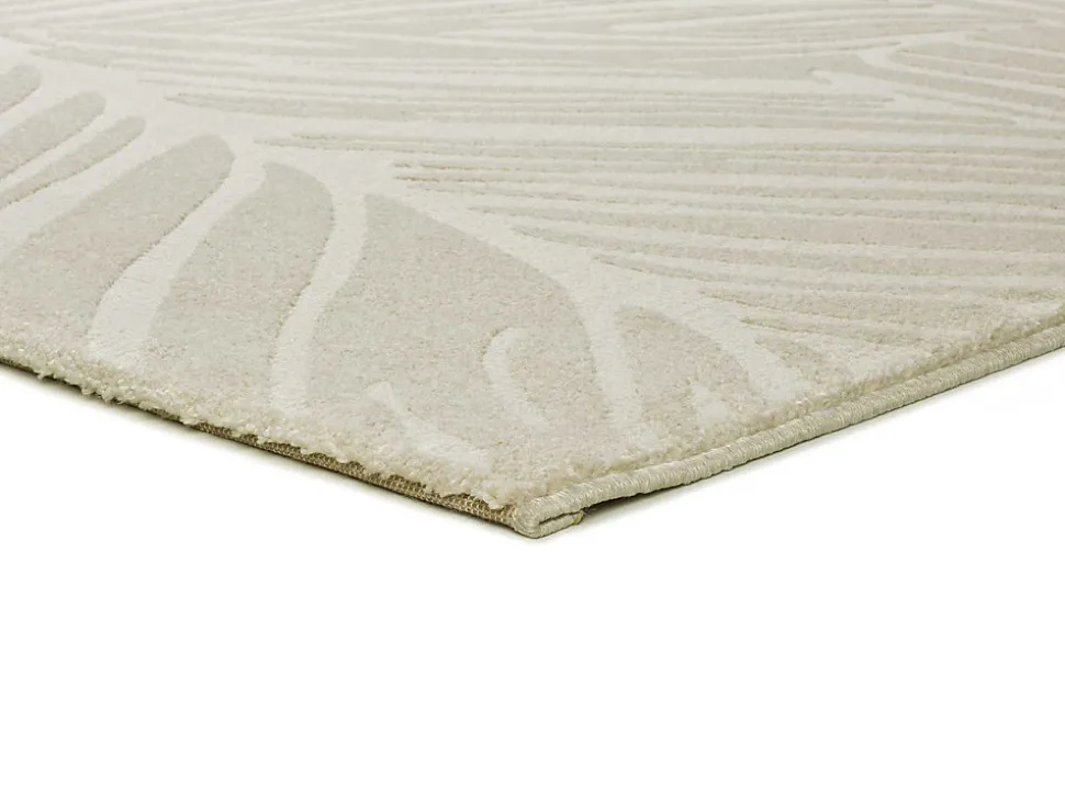 Tapis intérieur ATTICGO blanc rectangulaire botanique 133x190 cm SENSATION