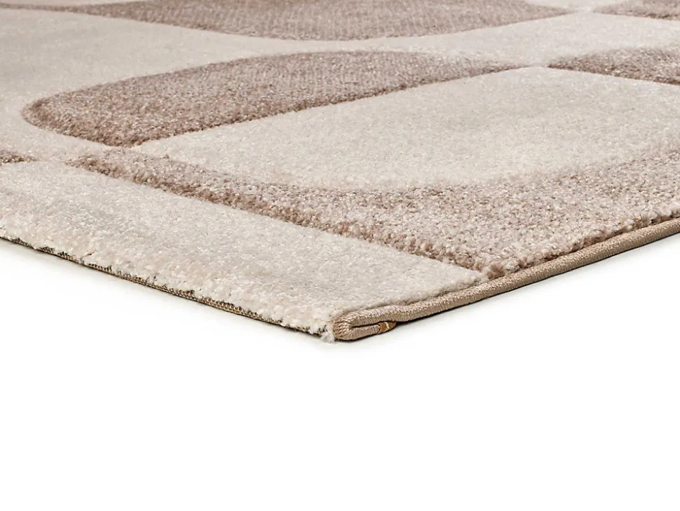 Tapis intérieur ATTICGO crème rectangulaire géométrique 200x290 cm LENA