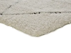 Tapis intérieur ATTICGO crème rectangulaire shaggy 60x120 cm ATESA