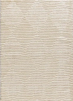 Tapis intérieur ATTICGO crème rectangulaire scandinave 160x230 cm LIMA