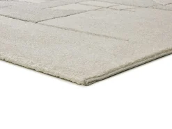Tapis intérieur ATTICGO crème rectangulaire géométrique 160x230 cm LENA