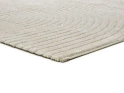 Tapis intérieur ATTICGO crème rectangulaire géometrique avec relief 120x170 cm VERONA