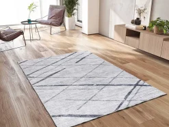 Tapis intérieur ATTICGO gris rectangulaire ethnique 200x290 cm CLASS