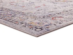 Tapis intérieur ATTICGO gris rectangulaire vintage 140x200 cm MABEL