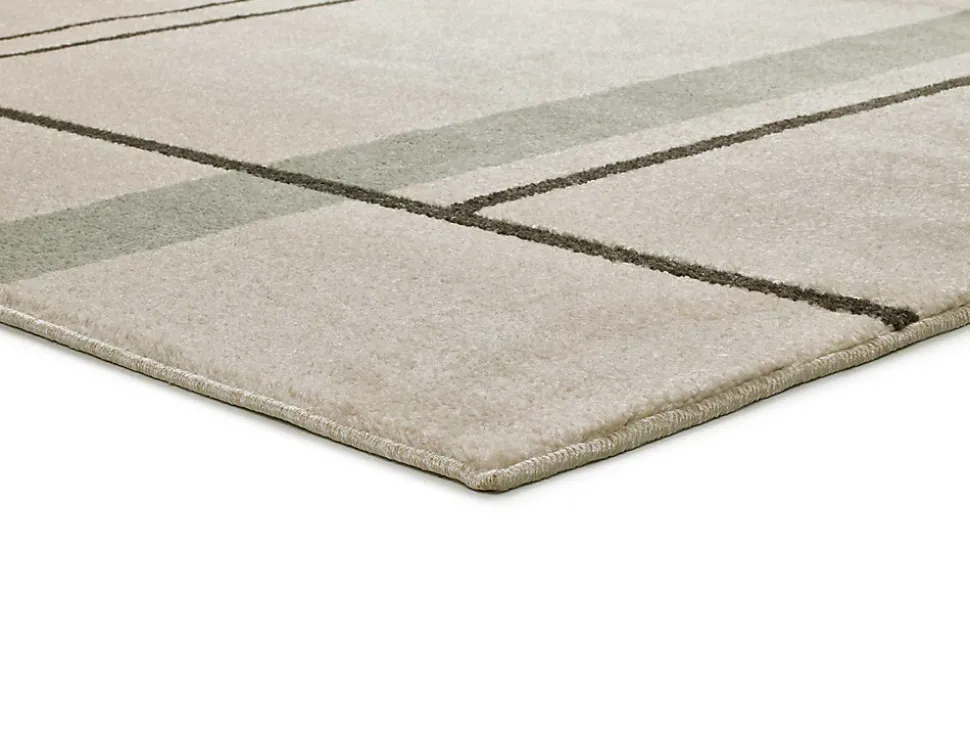 Tapis intérieur ATTICGO multicolore rectangulaire scandinave 80x150 cm DOMUS