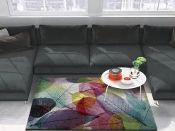Tapis intérieur ATTICGO multicolore rectangulaire moderne 120x170 cm COLORS