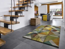 Tapis intérieur ATTICGO multicolore rectangulaire géométrique 140x200 cm MATRIX