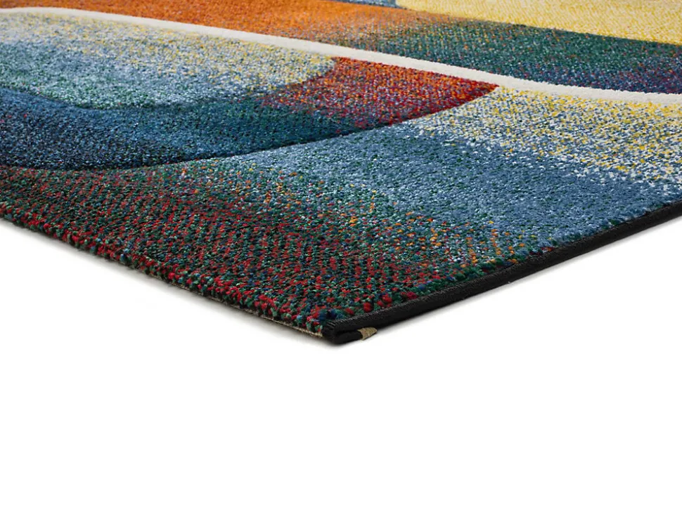 Tapis intérieur ATTICGO multicolore rectangulaire géométrique 160x230 cm SYBIL