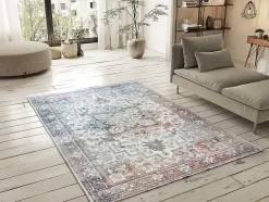 Tapis intérieur ATTICGO multicolore rectangulaire vintage 80x150 cm CLASS