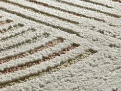 Tapis intérieur ATTICGO multicolore rectangulaire scandinave 80x150 cm CANDELA
