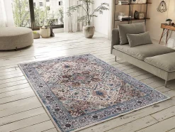 Tapis intérieur ATTICGO multicolore rectangulaire vintage 80x150 cm CLASS