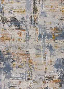 Tapis intérieur ATTICGO multicolore rectangulaire abstrait 154x230 cm SPRINGS