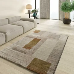 Tapis intérieur ATTICGO multicolore rectangulaire géométrique 160x230 cm MELFI