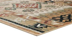 Tapis intérieur ATTICGO multicolore rectangulaire éthnique 135x195 cm ANTALIA