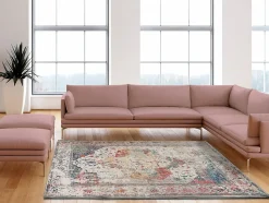 Tapis intérieur ATTICGO multicolore rectangulaire moderne 160x230 cm BALAKI