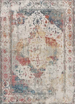 Tapis intérieur ATTICGO multicolore rectangulaire moderne 160x230 cm BALAKI