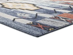 Tapis intérieur ATTICGO multicolore rectangulaire éthnique 80x150 cm MABEL