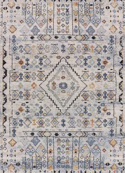 Tapis intérieur ATTICGO multicolore rectangulaire éthnique 140x200 cm MABEL
