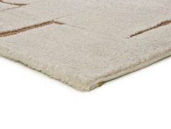 Tapis intérieur ATTICGO rouille rectangulaire scandinave 200x290 cm CANDELA