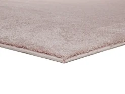 Tapis intérieur ATTICGO rose rectangulaire uni 140x200 cm MONTANA