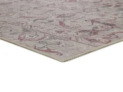 Tapis intérieur ATTICGO terracotta rectangulaire vintage 120x170 cm MANDALA