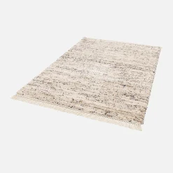Tapis intérieur avec motif tacheté. crème. 120 x 170 cm