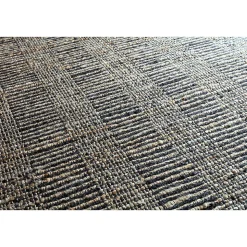 Tapis jute et coton GoodHome L.170 x l.120 cm