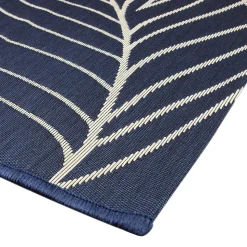 Tapis Kamae bleu marine L.200 x l.150cm