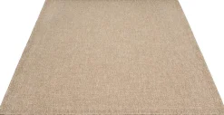 Tapis Kansas extérieur intérieur uni - Nature - 200 x 290 cm