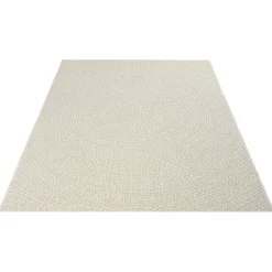 Tapis Kansas extérieur intérieur cercle - Crème - 160 x 230 cm