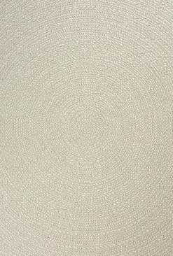 Tapis Kansas extérieur intérieur cercle - Crème - 120 x 170 cm