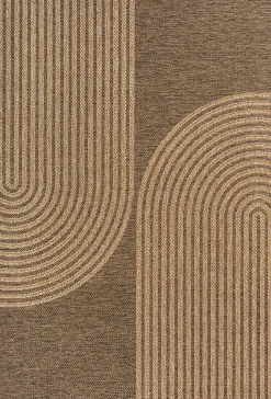 Tapis Kansas extérieur intérieur arc moderne - Nature - 200 x 290 cm