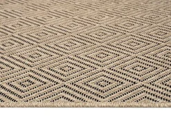 Tapis Kansas extérieur intérieur jute - Nature - 200 x 290 cm