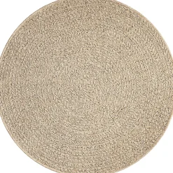 Tapis Kansas extérieur intérieur cercle - Nature - 80 cm Ronde